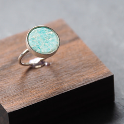 amazonite silver ring 5枚目の画像