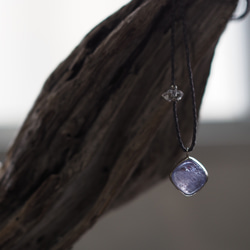 tanzanite silver necklace 9枚目の画像