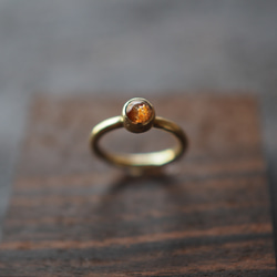 sunstone brass ring (sunset) 4枚目の画像