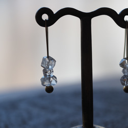 herkimer diamond brass pierce (fam) 7枚目の画像