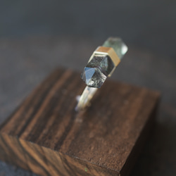 fluorite silver ring (lying down) 6枚目の画像
