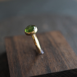 tourmaline brass ring (leaf) 6枚目の画像