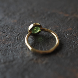 tourmaline brass ring (leaf) 10枚目の画像