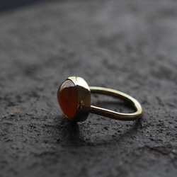 carnelian brass ring (antares) 8枚目の画像