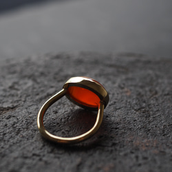 carnelian brass ring (antares) 10枚目の画像