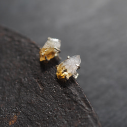 citrine silver pierce 2枚目の画像