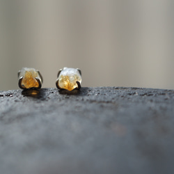 citrine silver pierce 4枚目の画像