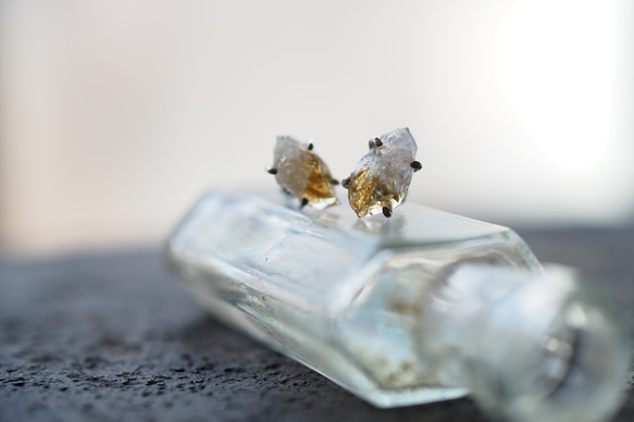 citrine silver pierce 9枚目の画像