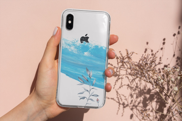 seaside ハードケース/抗菌ソフトケース iPhone  全機種対応 人気プレゼント アクセサリー 携帯 1枚目の画像