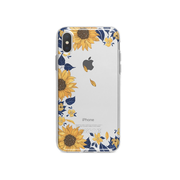 flower side ハードケース/抗菌ソフトケース iPhone  全機種対応 人気プレゼント アクセサリー 携帯 1枚目の画像