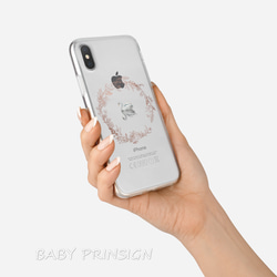 White Swan ハードケースiPhone 全機種対応 人気プレゼント アクセサリー 携帯 3枚目の画像