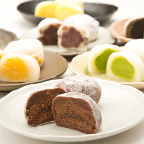 カスタード大福餅（4個セット） 和菓子 miraikan 通販 6881484