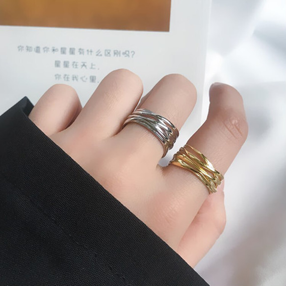 4℃ シルバー ピンクゴールド リングセット　ペアリング　指輪 4℃ 指輪 リング ピンクシルバー ペアリング「Ladies