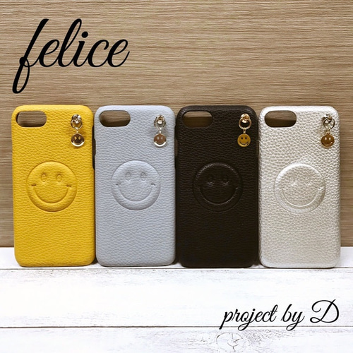 新作】iphone6/6s/7/8♡可愛い♡スマイル♡ニコちゃんケース