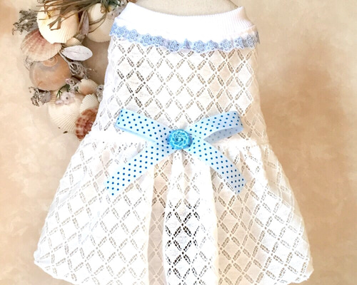 犬服ワンピース ハンドメイド ペット服・アクセサリー はる