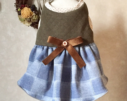 むぎ犬服ハンドメイドワンピース Amazon | ZUNEA 犬服 春 夏 ワンピース 小型犬 お姫様 ドレス