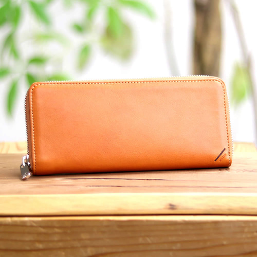 スマートラウンドファスナー長財布 革職人 Dualline（デュアルライン  