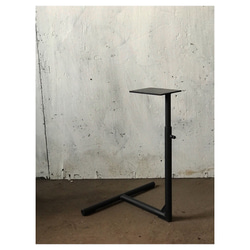 サイドテーブル  アイアン インダストリアル 鉄脚 アンティーク 工業系 ビンテージ 鉄 2枚目の画像