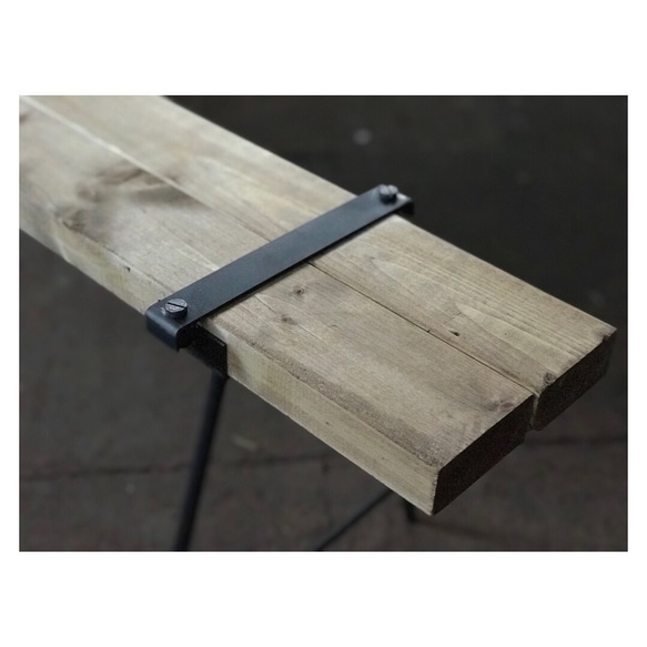2×4 用 アイアン鉄脚 アイアンベンチ テーブル アンティーク インダストリアル 北欧 ビンテージ 5枚目の画像