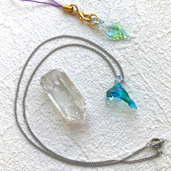 ガラスイルカネックレス ネックレス・ペンダント 七色ガラス工房 通販