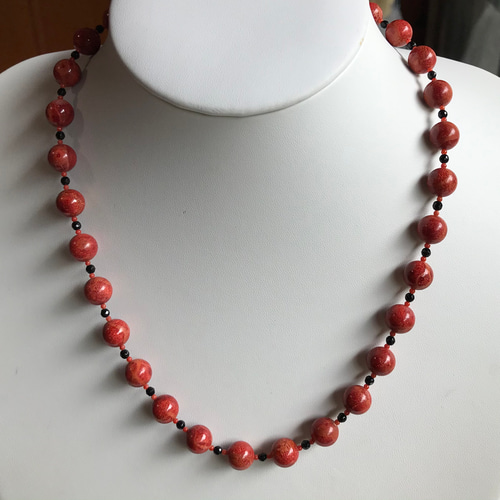 セット　保証書付　赤珊瑚　10ミリ　ネックレス　イヤリング　イソバナサンゴ　高知 セット保証書付赤珊瑚10ミリネックレスイヤリングイソバナサンゴ高知