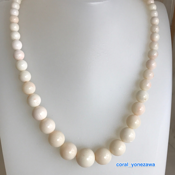 ✨天然✨️本真珠 ネックレス 45cm 9.5〜10mm 大玉 天然本真珠 ネックレス 45cm 9.5〜10mm