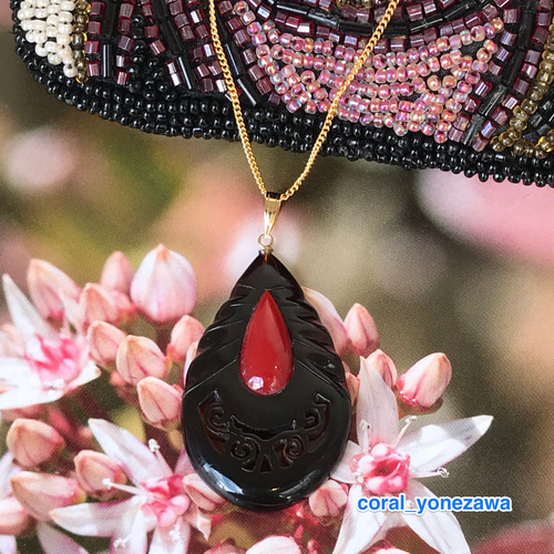 赤珊瑚　本鼈甲ネックレス【本日より3日間限定値下げ】21000円が… 赤珊瑚ネックレス.ナチュラル感がイイね✌︎ ネックレス・ペンダント