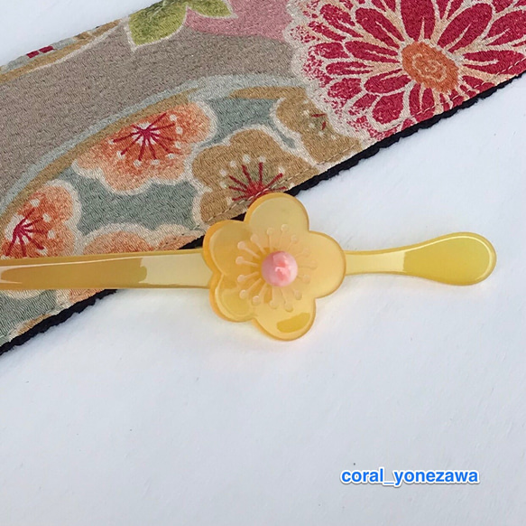 令和・珊瑚の梅花かんざし かんざし HANAKA花香 通販 7482678