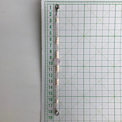 ローズクォーツのお花が可愛い羽織紐＊ピンク珊瑚入り 6枚目の画像