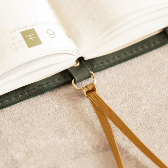 ほぼ日手帳カバー 本革（グリーン） 人気・おすすめ｜使いやすい・旅行におすすめ 品質保証 全国発送 在庫限り
