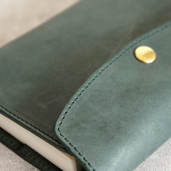 ほぼ日手帳カバー 本革（グリーン） 人気・おすすめ｜使いやすい・旅行におすすめ 品質保証 全国発送 在庫限り