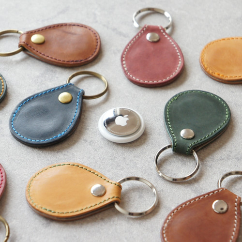 ○AIFIEVD AirTag ケース 本革 キーホルダー レザー 000000000889_kVHcaCm.jpg