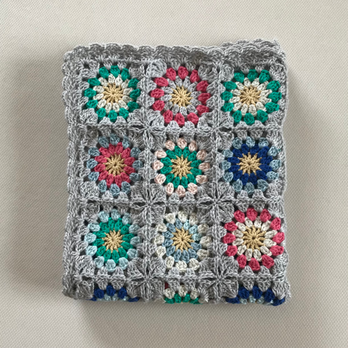 モチーフ編みブランケット　マルチカバー　コットン モチーフ編みブランケット マルチカバー コットン モチーフ編み