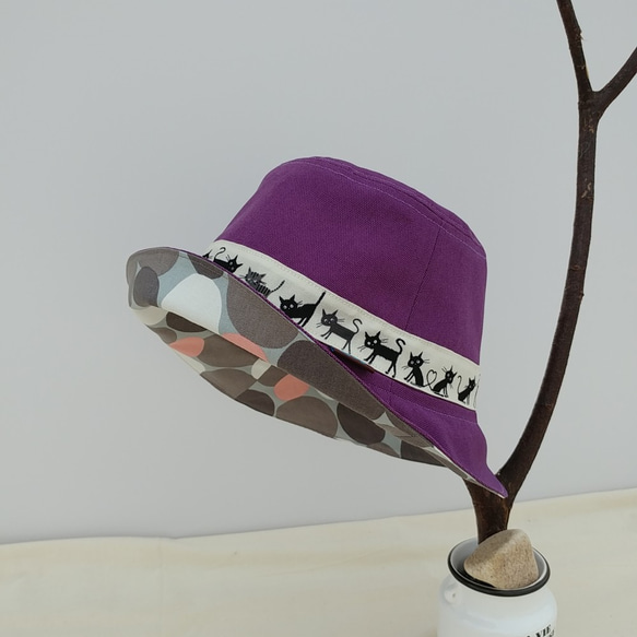 手工雙面漁夫帽 (handmade Reversible Bucket Hat) 第4張的照片
