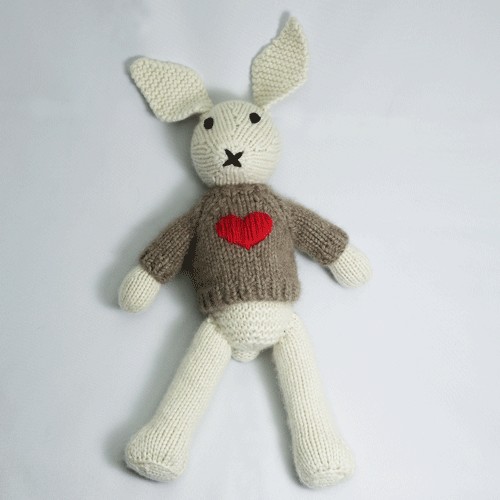 カシミヤのあみぐるみ