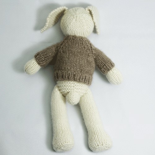 カシミヤのあみぐるみ