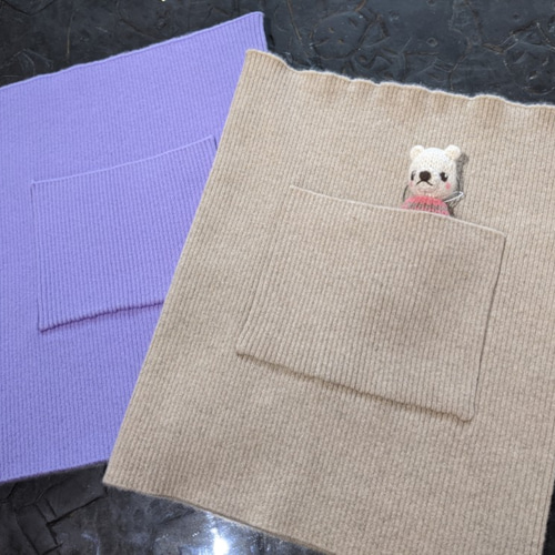 カシミヤのホカロン用ポケット付腹巻 その他ファッション雑貨 まなりん 