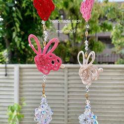 サンキャッチャー♡ハンドメイド「お日様とお月様とお星様♡」 Amazon.co.jp: ハンドメイド 月 クリスタル サンキャッチャー 星