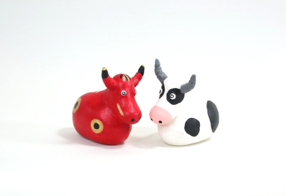 2021 Zodiac Ox (cow) BECO (red, buty) 第1張的照片