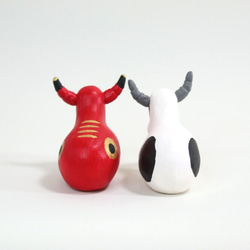 2021 Zodiac Ox (cow) BECO (red, buty) 第2張的照片