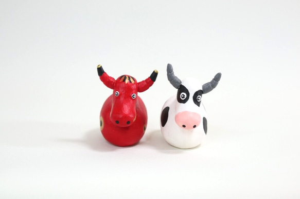 2021 Zodiac Ox (cow) BECO (red, buty) 第9張的照片