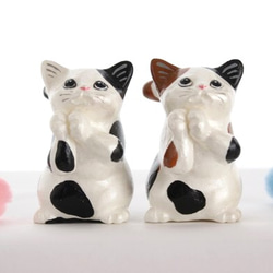 【國內免費送貨】Black Buttery Cat Ring Holder 第5張的照片