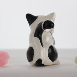 【國內免費送貨】Black Buttery Cat Ring Holder 第7張的照片