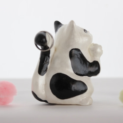 【國內免費送貨】Black Buttery Cat Ring Holder 第8張的照片