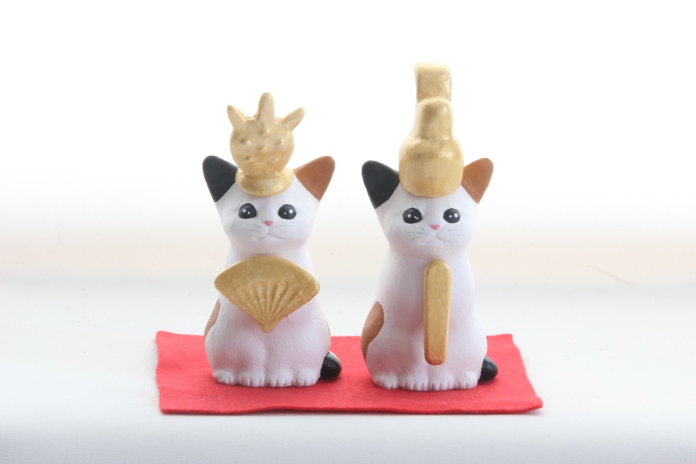 お雛キャット小/ひな祭り