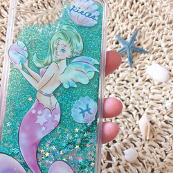 魚座 iPhoneケース グリッター ✩ Pisces / スマホケース 【iPhone12対応】 2枚目の画像