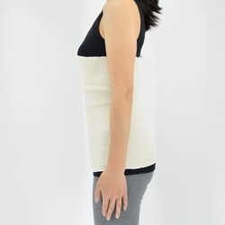 日本製 シルク腹巻 オフホワイト メンズ レディース 男女兼用 4枚目の画像
