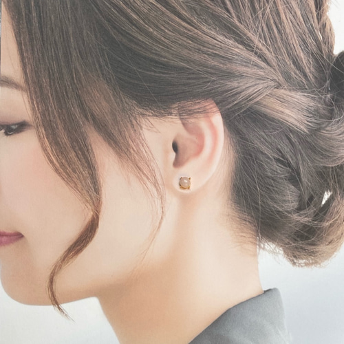 クアラントット　ピンクオパール　ピアスキャッチ Pierce Coordinate – quarantotto