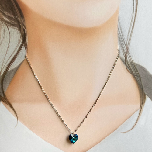 SWAROVSKI スワロフスキー シンプルネックレス くい