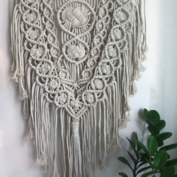 Macrame wall hanging (Round) 1枚目の画像